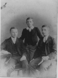 Smith, Colin Macpherson - c1908 with Ross (left) and Keith (right)