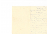 Banham WH (letter saying that he is wounded)