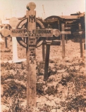 Original wooden cross
