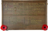 Batten P - memorial Beech Hill