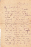 Last letter home, 14 October 1917