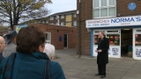 Plaque reveiled 15 November 2017 in Wakefield