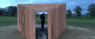  Shelter voor de Chinese arbeider, ontwerp Stefan Schning 