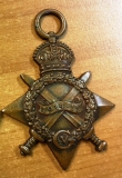 1914-1915 Star Medal