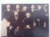  Fourage Jean M L (family picture taken between 1905 - 1910, Jean Marie is on the back row, between his two sisters)