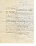 letter 1916, written to his niece Elizabeth
