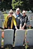 Frank Collins (granddaughter Beryl Crisp, grandson Steve Collins and his wife Pauline)