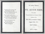 Memorial Card