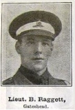 LIEUT RAGGETT NER MAGZINE 1918