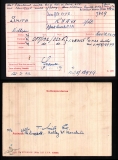 Smith William medal card