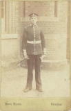 Hall William John joining the Scots Guards (1903)