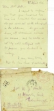 Hall William John - Letter from Chaplain Baxter (8 April 1916)