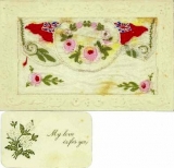 Hall William John - Card sent to his wife Edith