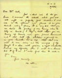 Hall William John - Letter from Notman (16 May 1916)