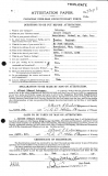 Osborne Albert Edward - Attestation paper