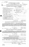 Thomson William Davidson (attestation paper)