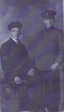 Bogg Albert (with a friend from the Navy, 1918)