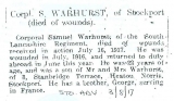 Warhurst Samuel (Stockport Adv., 3 August 1917)