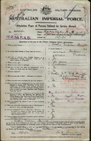 Hamilton Arthur Nicholson (attestation paper)