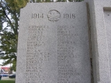 Bendall William George Henry (Sarnia Cenotaph on Wellington Street)