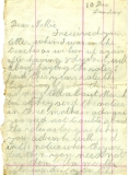 Fry Charles (letter written to his sister Ellen, December 1916, 1st part)