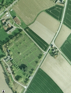 vue aérienne sur Lijssenthoek