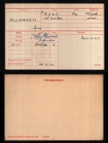 ALLANACH JAMES(medal card) 