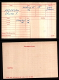 CHARLES THEODORE CT ANDERSON(medal card)