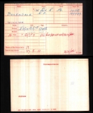 BAXENDALE WILLIAM(medal card)