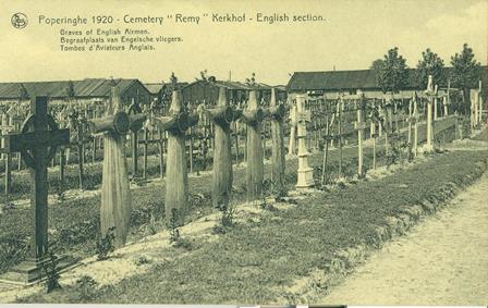 postcard Lijssenthoek 1920