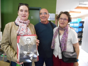 Christine Marchand and her parents donated personal belongings of their (great) grandfather Albert Fettu