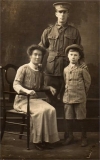 Verrall Arthur John (with his wife Edith and son Arthur John)